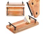 Vassoio Di Legno Per Snack, Carne E Formaggio, 30 X 15 Cm