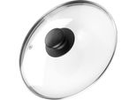 Coperchio In Vetro Per Pentole, Padelle E Casseruole, Pomello Universale, 20 Cm