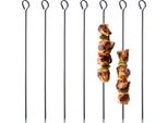 8X Spiedini In Acciaio Spiedini In Acciaio Per Barbecue Spiedini 31,5
