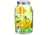 Distributore Di Bevande In Vetro Con Rubinetto, 6,2 L