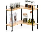 Scaffale Da Cucina, Angolare, A Gradini, Per Piano Di Lavoro, Armadio, Supporto Organizer