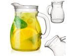Brocca Per Bevande Acqua Succo Limonata Per Bevande Caraffa In Vetro Vino 0,5L