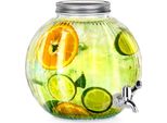 Distributore Di Bevande In Vetro Con Rubinetto, 5,5 L