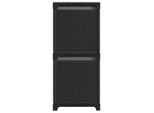 Syfax™ Mobile Con 5 Scatole A Cubo Nero 103X30X72,5 Cm In Tessuto