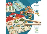 Djeco Gioco Educativo Di Conteggio In Legno Con Pinzette: Pinstou