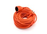 Cavo Di Prolunga Da Giardino 10M - 1 Presa, 230V, IP20, 10A, 900W (Arrotolato) / 2300W (Non Arrotolato) - Robusto E Resistente Alle Intemperie Per Uso Esterno.