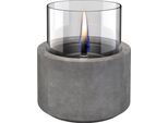 Lotus 12 Mgo Ceramica Di Cemento/Ceramica Di Cemento Da Tavolo Fuoco Tenderflame Ø 13 X 17,6 Cm
