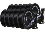 Filamento Pla 3D In Seta, Diametro 1,75 Mm, Ecologico E Resistente, Nero