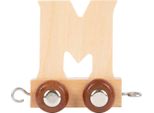 Small Foot - Treno Di Lettere In Legno - M - 12 Pezzi