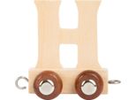 Small Foot - Treno Di Lettere In Legno - H - 12 Pezzi