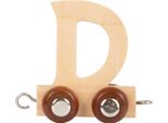 Small Foot - Treno Di Lettere In Legno - D - 12 Pezzi