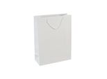Sacchetto Di Carta, 32 X 13 X 42 Cm, 125 Pezzi Laminati Bianchi Awih