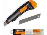 Coltello Per Carta Da Parati Rinforzato 18 Mm + Lame Spezzabili Per Coltello 18 Mm, (10 Pz) Polax