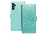 Custodia / Cover Per Samsung Galaxy A13 5G / A04S Mandala Verde - Libro Forcell Mezzo