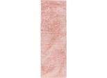Tappeto Di Pelliccia Peloso Rosa 70X200 Cm Corridore Del Soggiorno Antiscivolo Lavabile Alto Pile Benuta Soffice Peluche Shaggy Morbido