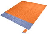Coperta Da Spiaggia Impermeabile All'aperto Portatile Picnic Mat Campeggio Materassino Di Terra