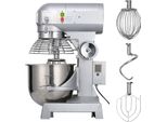 Succebuy Miscelatore Industriale Da Cucina, 15 Qt, 600 W, 3 Velocità (110/178/390 Giri/Min), Resistente, 110 V, Incl. Ciotola In Acciaio Inox, Gancio Per Impasto, Frusta, Sbattitore