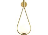Lampada Da Parete Toolight G094-1W Gold White