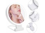 Inf Specchio Trucco Led Con Ingrandimento 10X - Doppio Lato Illuminato