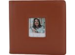 Album Fotografico Con 288 Tasche, Adatto Per Fotocamera Istantanea Polaroid Go, Finto Cuoio, Pp, Piccolo Album Fotografico, Marrone
