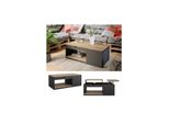Vicco Couchtisch Avela Schwarz 110 X 54 Cm