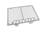 Copriradiatore Zieger Compatibile Con Honda Cbf 1000 Design Logo Argento