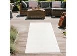 Elegante Tappeto Resistente Alle Intemperie | Per Interni Ed Esterni | In Formato Crema - 80 X 150 Cm