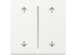 Rocker 2F Frecce Bianco Puro - Placca Di Copertura Per Tende 329703