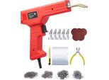 Vevor Saldatore Per Plastica, Kit Di Riparazione Per Plastica Da 100 W Con 800 Morsetti A Caldo, Pistola Per Saldatura, Per Kayak, Giocattoli, Riparazione Di Crepe In Plastica