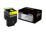 Lexmark 70C0H40 Cartuccia Toner 1 Pz Originale Giallo