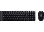 Logitech Wireless Combo MK220 Tastiera Mouse Incluso Ufficio Usb Belga Nero