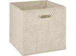 5Five Simply Smart Aufbewahrungskorb Mix N Modul, Pappe, Pp-Kunststoff, Beige Meliert, 31 X 31 Cm, 138885G