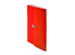 Cartella Pieghevole Pp Con Elastico (13) A4 Rosso