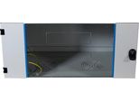 Sportello Frontale Per Distributore A Parete 9U, Vetro -- RAL7035