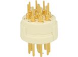 7001981107 Hummel M23 Inserto Di Contatto A Saldare Di Segnale Connessione A Saldare A Pin, Numero Di Poli 9-Pin, 1+8 Contatto Di Controllo 200V 200V,