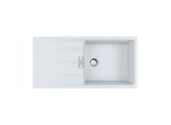 Franke Maris Centro Lavello Da Incasso Fragranit Lavello Cng 611-100 Glacier Pomello In Acciaio Inox Da 60 Cm 114.0682.506