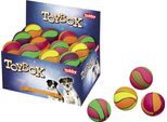 Palloni Da Basket In Gomma Spugna Assortiti Da 6,3 Cm; Espositore 24 Pezzi.