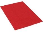 Feltro Decorativo Rosso 20X30Cm 10Pz