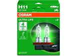 Osram Ultra Life H11 PGJ19-2 12 V/55 W (Confezione Da 2)