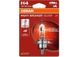 Osram Night Breaker Silver H4 P43T 12 V/60-55 W (1Er Blister)