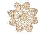 Tovaglietta Clayre & Eef Ø 34 Cm Beige Paglia
