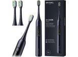 Spinel Care Smileon Pro Spazzolino Sonico Nero Incl. 2 Testine Di Ricambio