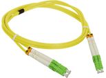 Alantec Sm Cavo Patch In Fibra Ottica LC/APC-LC/APC Duplex 9/125 3,0 M Giallo