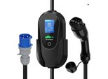 Caricabatterie Portatile Per Veicoli Elettrici, 7,2 Kw, 1 Fase, Corrente Regolabile Fino A 32 A, Tipo 2 5M Con App
