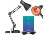 Flexie Infralux 150 - Lampada A Infrarossi - Lampada A Luce Rossa - Lampada Termica - Lampada Per Terapia Della Luce - 150W
