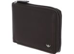 Golden Head Pelle Portafoglio Polo Rfid Protect Rv-Scheintasche 1367 Dunkelbraun Marrone Scuro
