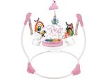 Costway Baby Jumperoo, Girello Con Diverse Altezze, Seduta Girevole A 360° E Tavolino Musicale, Sdraietta Con Luci E Suoni, Centro Attività Per Bambini Dai 6 Mesi In Su, Rosa