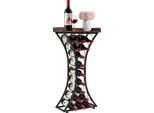 Vevor Scaffale Per Vino Per 15 Bottiglie, Scaffale Indipendente Con Portata Totale Di 20 Kg, Portabottiglie E Ripiano In Legno, Portabottiglie Per Cucina, Cantina, Bar, Soggiorno, Portabottiglie Nero