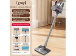 Aiorber Aspirapolvere Senza Fili Con Funzione Di Pulizia, Potenza Di Aspirazione 15000Pa, Dispositivo Manuale E Con Manico 2 In 1, Set Di Accessori, Grigio