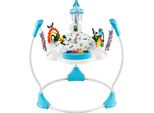 Costway Baby Jumperoo, Girello Con Diverse Altezze, Seduta Girevole A 360° E Tavolino Musicale, Sdraietta Con Luci E Suoni, Centro Attività Per Bambini Dai 6 Mesi In Su, Blu
